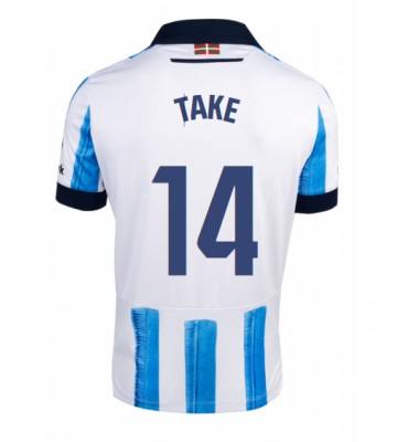 Real Sociedad Takefusa Kubo #14 Hjemmebanetrøje 2023-24 Kort ærmer